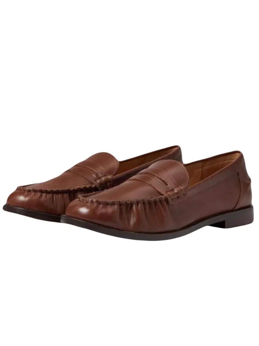 Madewell NYE Penny Loafers Apple Butter Brown Size 6.5 NEW IN BOX